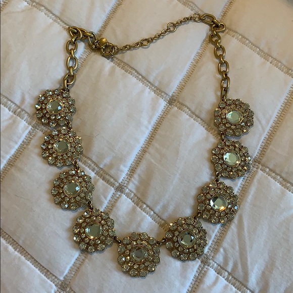 J. Crew crystal statement necklace - Picture 3 of 7